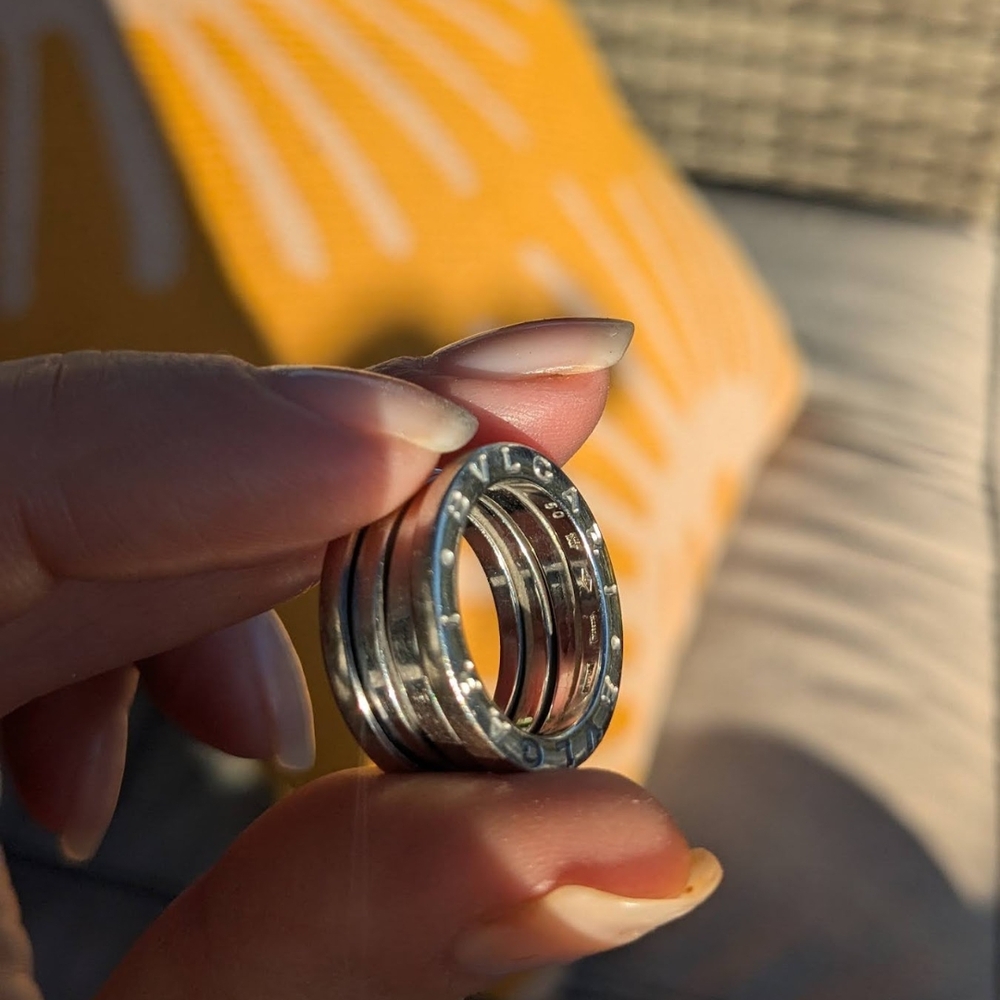 Bulgari White Gold Ring